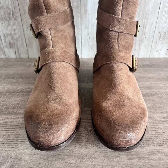 UGG Women’s Cydnee Leather and Suede Tall Boots Size 8 - Picture 6 of 11